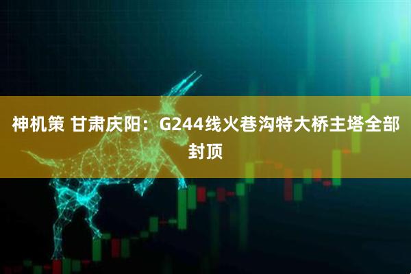 神机策 甘肃庆阳：G244线火巷沟特大桥主塔全部封顶