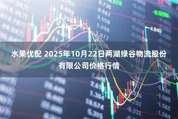 水果优配 2025年10月22日两湖绿谷物流股份有限公司价格行情
