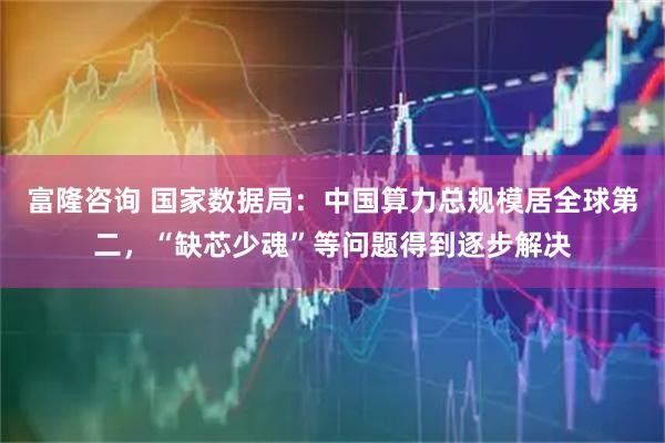 富隆咨询 国家数据局:中国算力总规模居全球第二,“缺芯少魂”等问题得到逐步解决